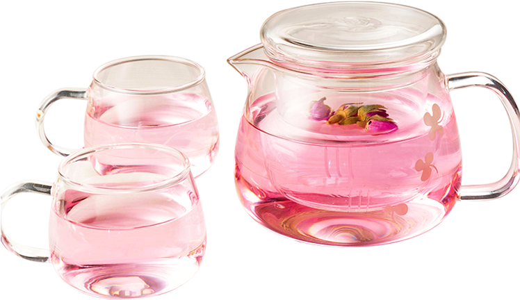 Biosphere Flower Cup Heat-resistant Glass Flower Tea - Beer (800x800)