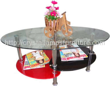 Hapi-kreme Glass Center Table - Coffee Table (400x400)