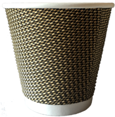 Triple Wall Cups Small 8 Oz - Wicker (500x500)
