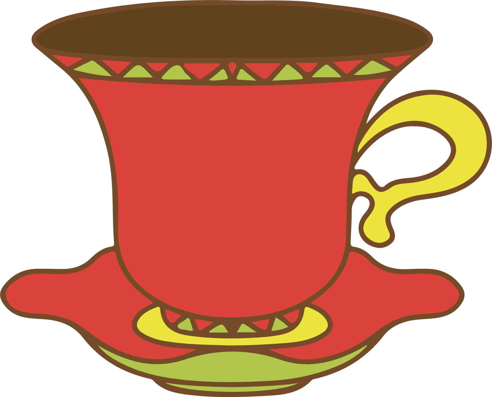 Coffee Cup Teacup Clip Art - Coffee Cup Teacup Clip Art (1703x1372)