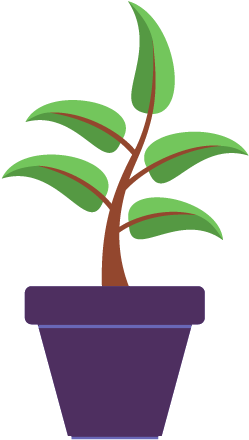 Sativa - Plantas En Macetas Animadas Png (670x475)