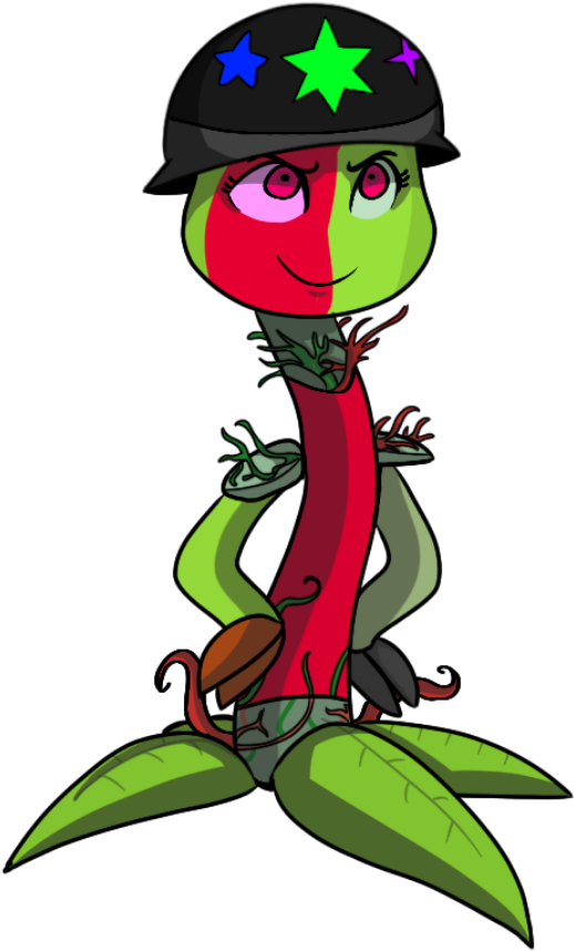 Weed Commander By Humblecherry - Cartoon (545x968)