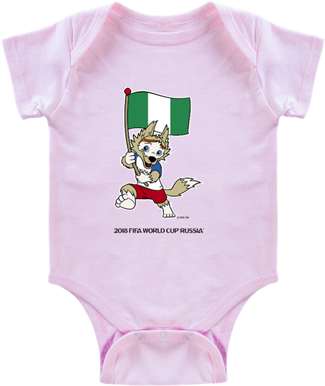 Nigeria 2018 Fifa World Cup Russia™ Zabivaka Infant - 1998 Fifa World Cup (600x600)