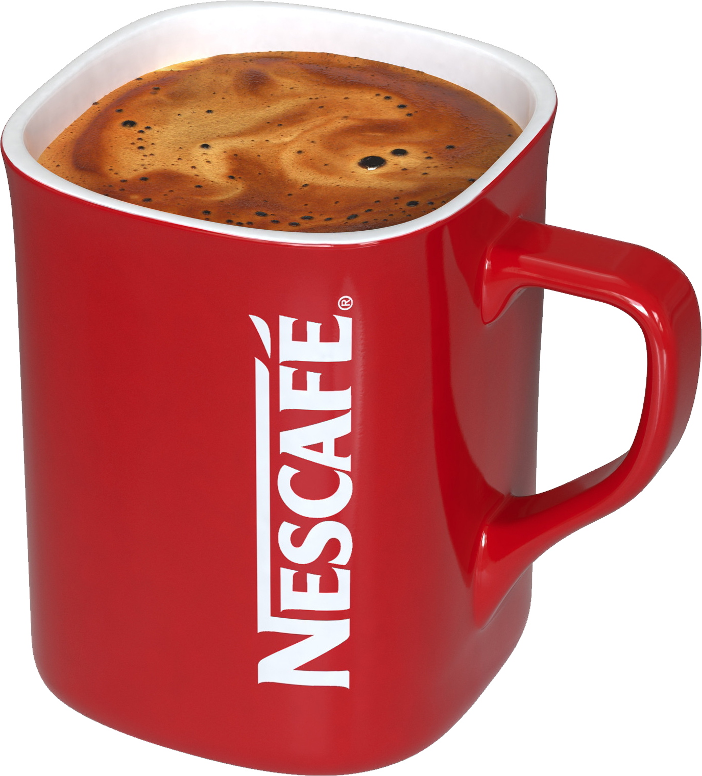 Nescafe Red Mug Coffee Png - Nescafe Red Mug Png (1375x1520)