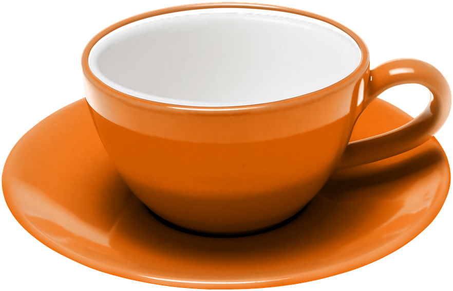 Teacup, Coffee, Saucer, Expresso, Procel, Orange - Teacup (960x640)