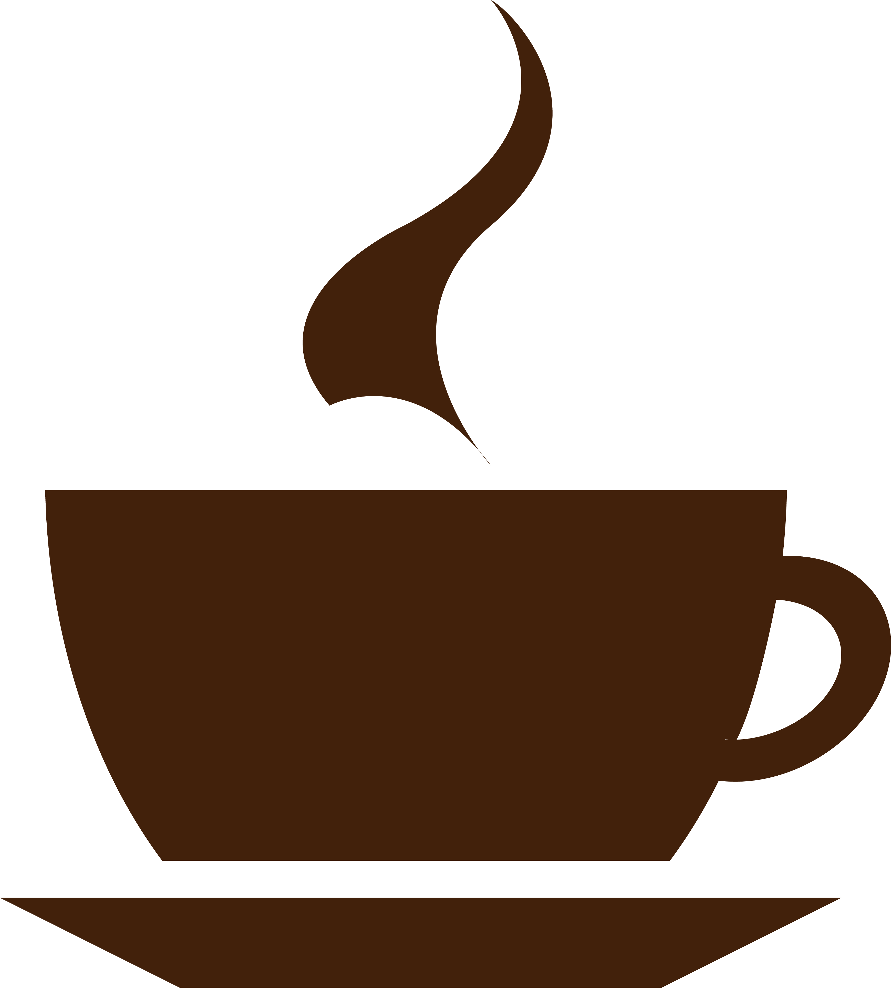 Iced Coffee Espresso Cafe Logo - Coffee Cup (3478x3857)