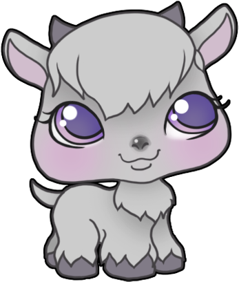 I Wanted To Make Myself A Custom Avatar And Siggy So - Littlest Pet Shop Goat (402x445)