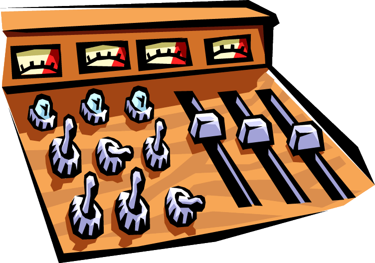 Art Studio Clipart - Recording Studio Clipart (752x527)