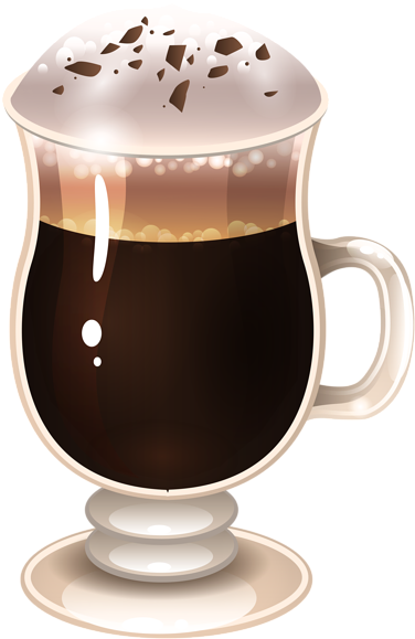 Coffee Latte Png - Coffee Latte Clipart (394x600)