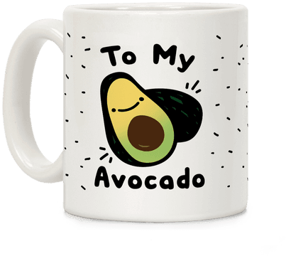 To My Avocado Coffee Mug - Save The Bees (484x484)