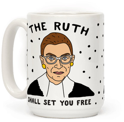 Inspired, Ruth Bader Ginsburg Loving, Feminist Mug - Ceramic (484x484)