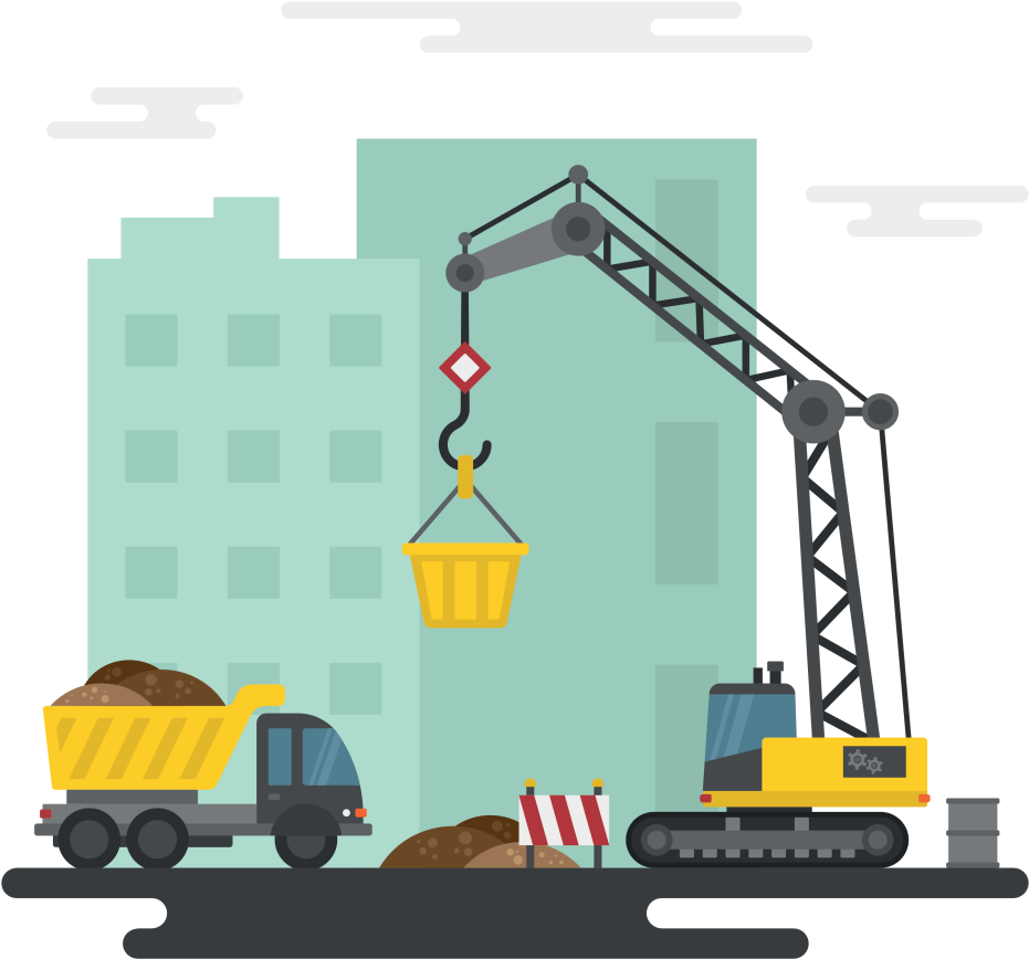 Under Construction - Construction Png Cartoon (1024x1024)