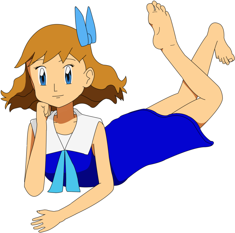 Relaxing On The Floor By Ottermiikun - Cartoon (895x893)