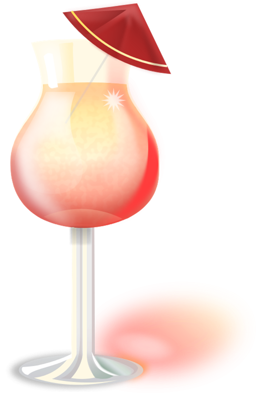 Free To Use &, Public Domain Cocktail Clip Art - Drinks Clipart No Background (534x804)