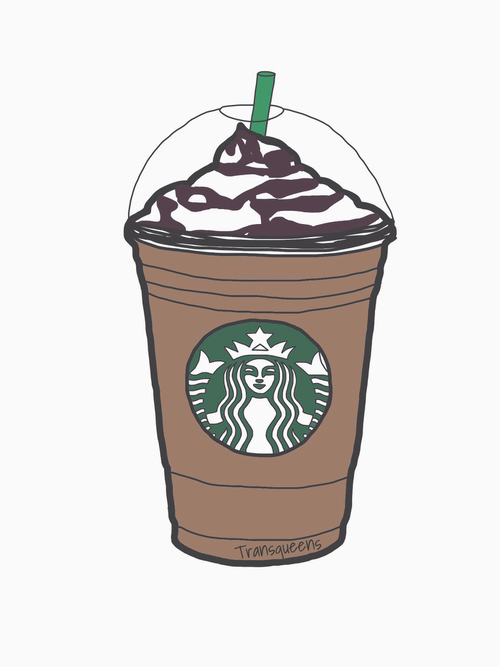 Tumbler Cup Clipart - Starbucks Png (500x667)