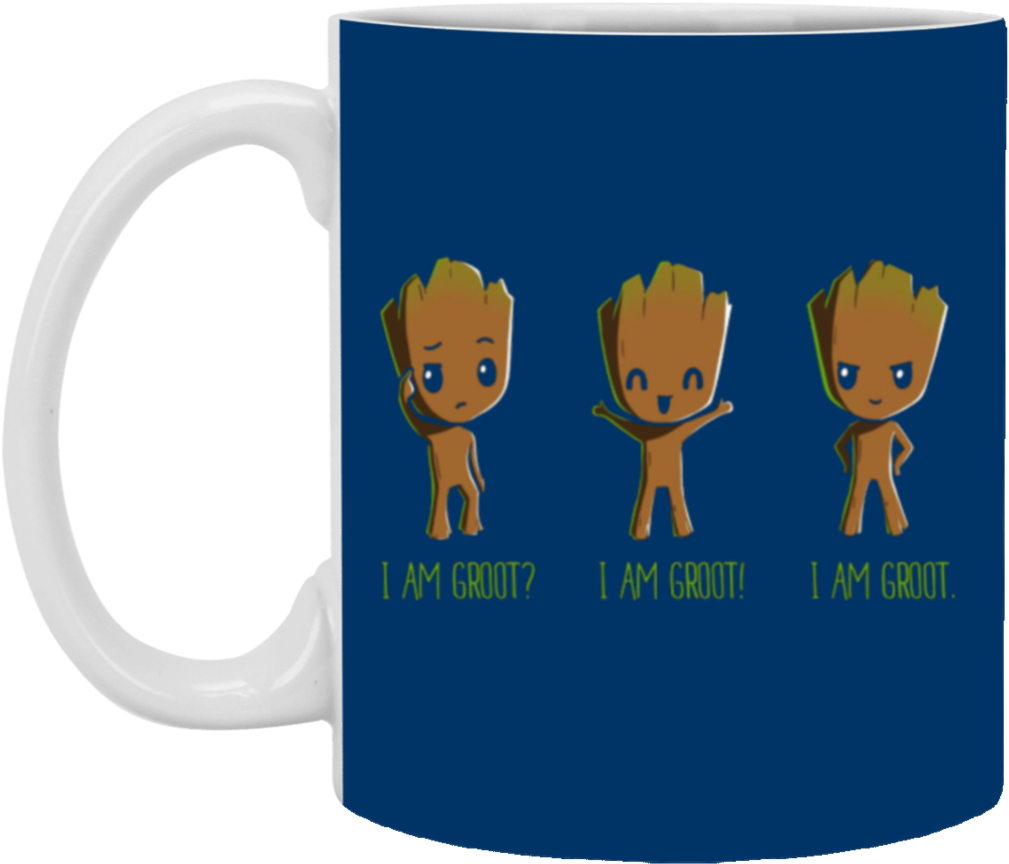 Marvel Guardians Of The Galaxy I Am Groot Mug Gift - Im Groot (1024x1024)