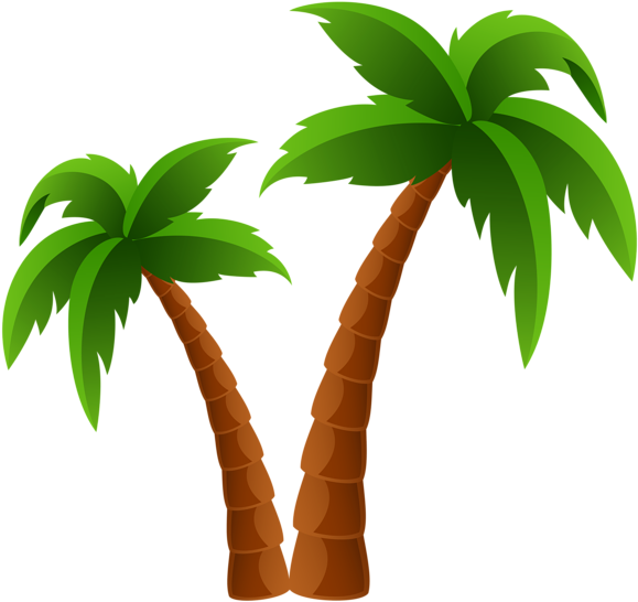 Palm Tree Clip Art - Palm Tree Clipart (600x566)