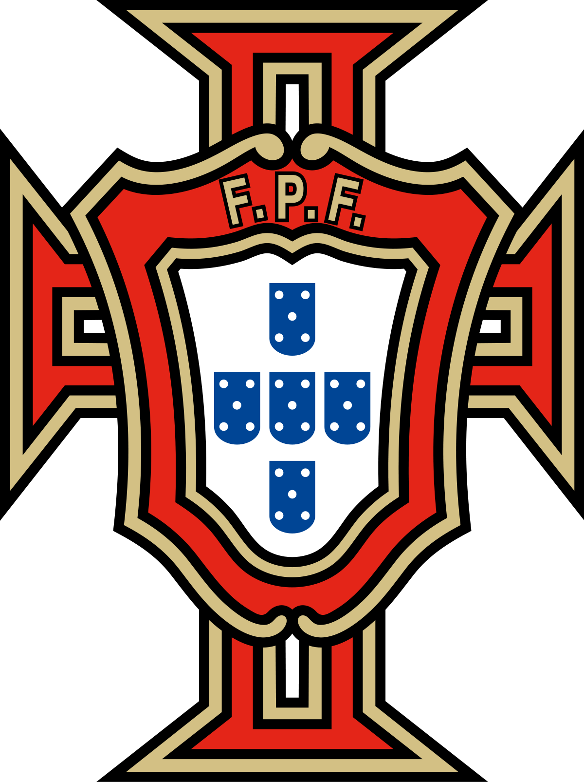 Click Here To Wager On Portugal To Win Group B At The - Portugal National Team Logo (1200x1605)