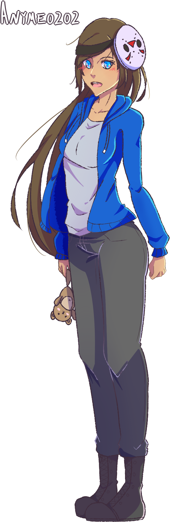 ~speedpaint~ [fanart] H2o Delirious Girl Version By - H20 Delirious Girl Version (646x1821)