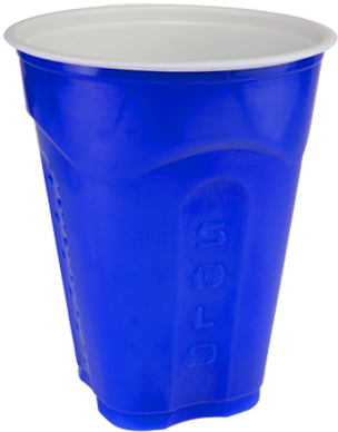 Click & Drag To Spin - Blue Solo Cup (375x401)
