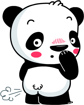 Fart - Imagenes Oso Panda Caricaturas (417x417)