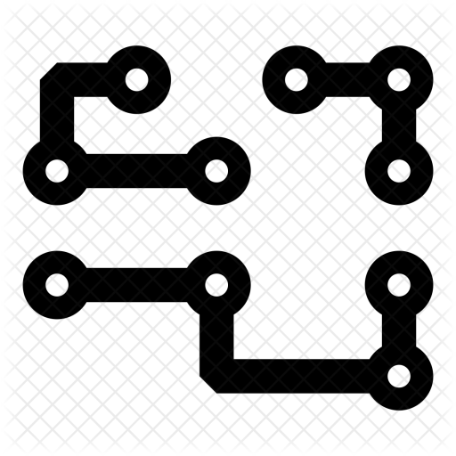 Circuit, Board, Electronic, Component Icon - Circle (512x512)