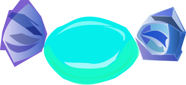Candy Clipart Vector - Candy .png (600x274)