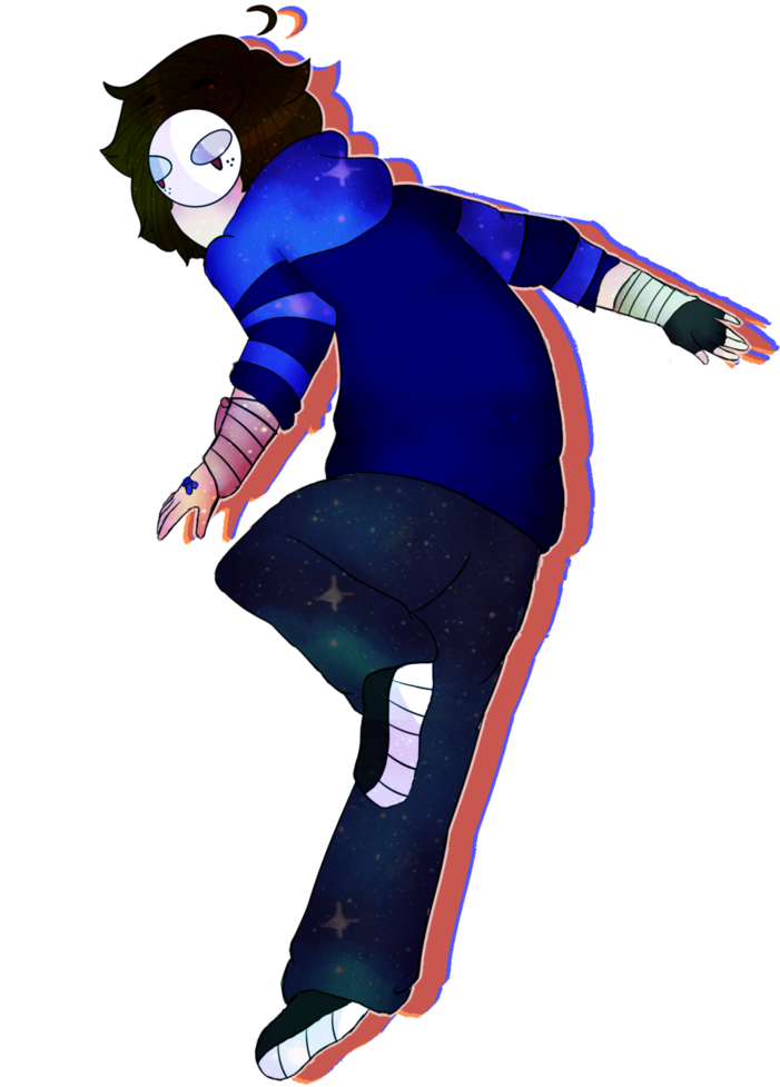 Smol Angel That Wears A Mask - Ice Skating (740x1079)