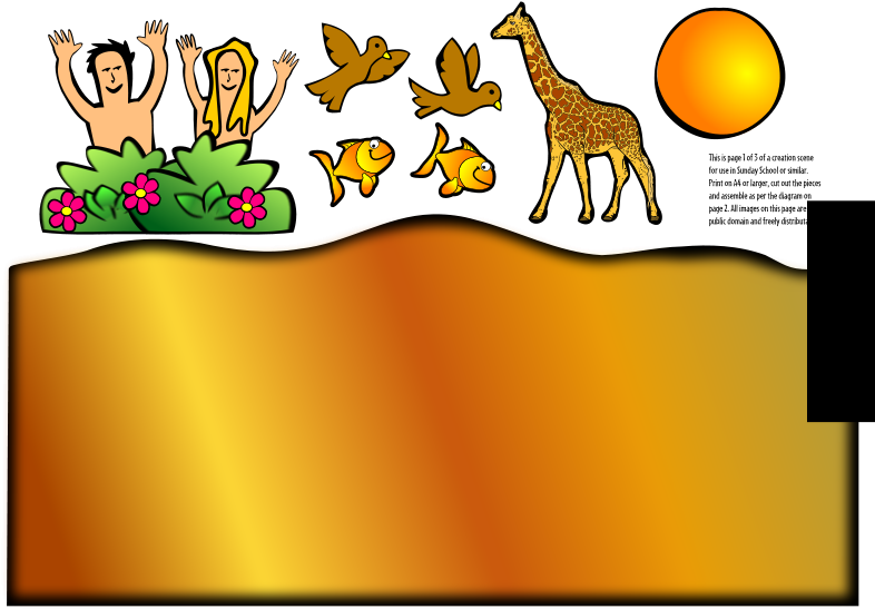 Get Notified Of Exclusive Freebies - Adam And Eve Cartoon (800x566)