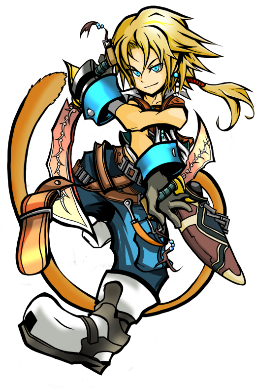 Anime, Pixiv Id 54626, Final Fantasy Ix, Zidane Tribal - Cartoon (518x794)