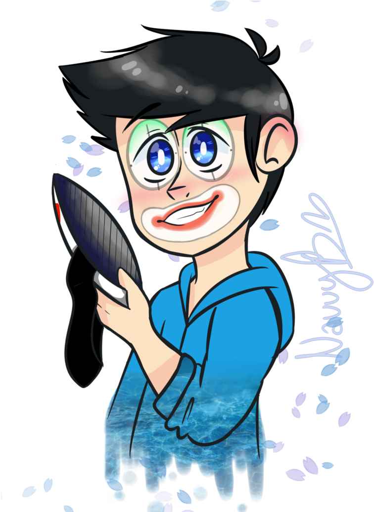 H2o Delirious Clown - Cartoon (774x1032)