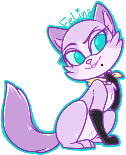 Favorite Pet 🌸 - Lps Felina Meow Art (500x539)