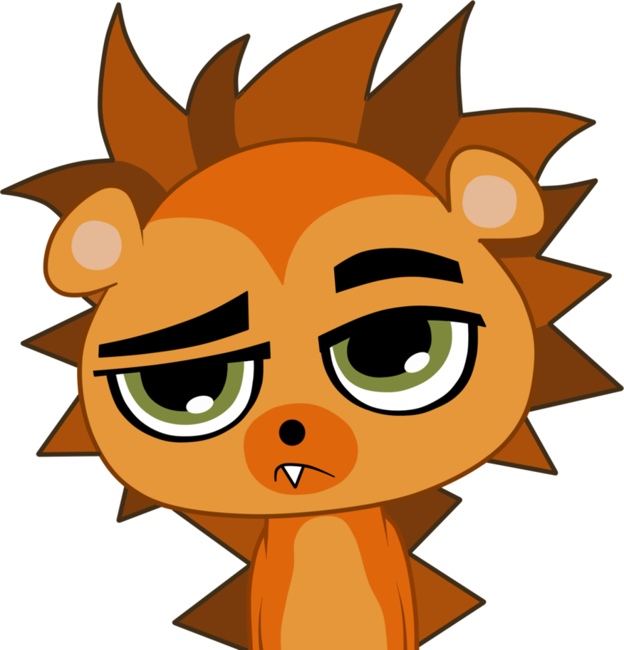 Not Amused By Sakaki709 - Littlest Pet Shop Russell Ferguson (876x913)