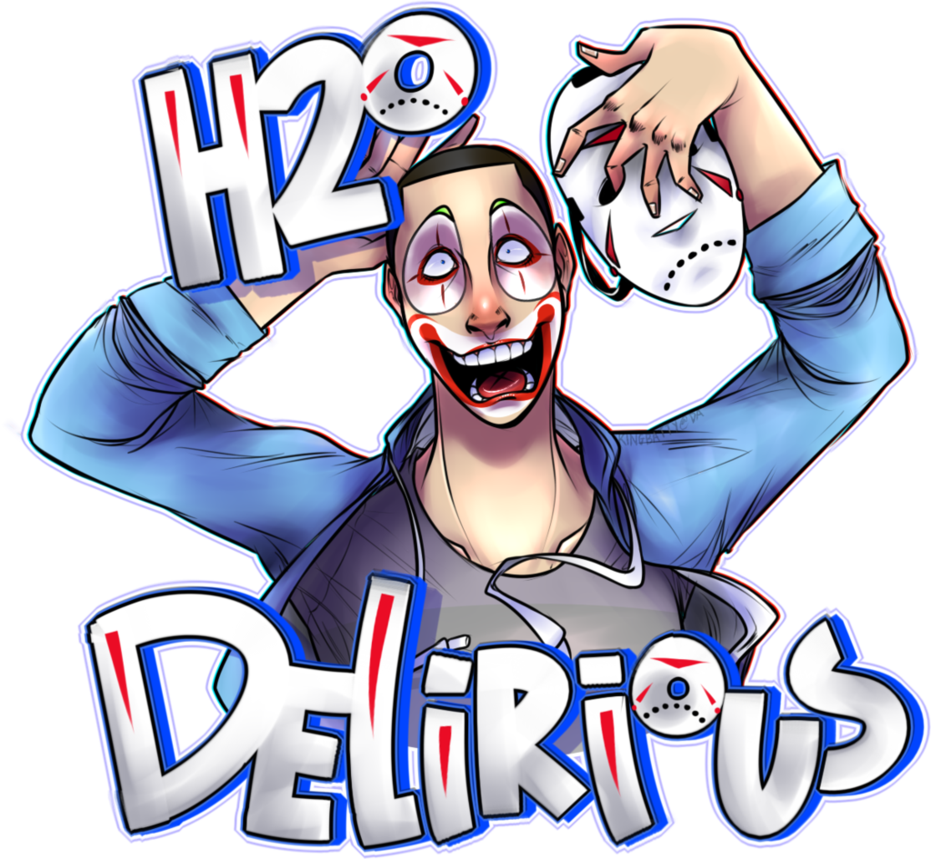 H2o Delirious Clown Art (931x859)