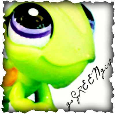 Gogreengirl Is A Youtube Account I Created - Lps Go Green Girl (399x394)