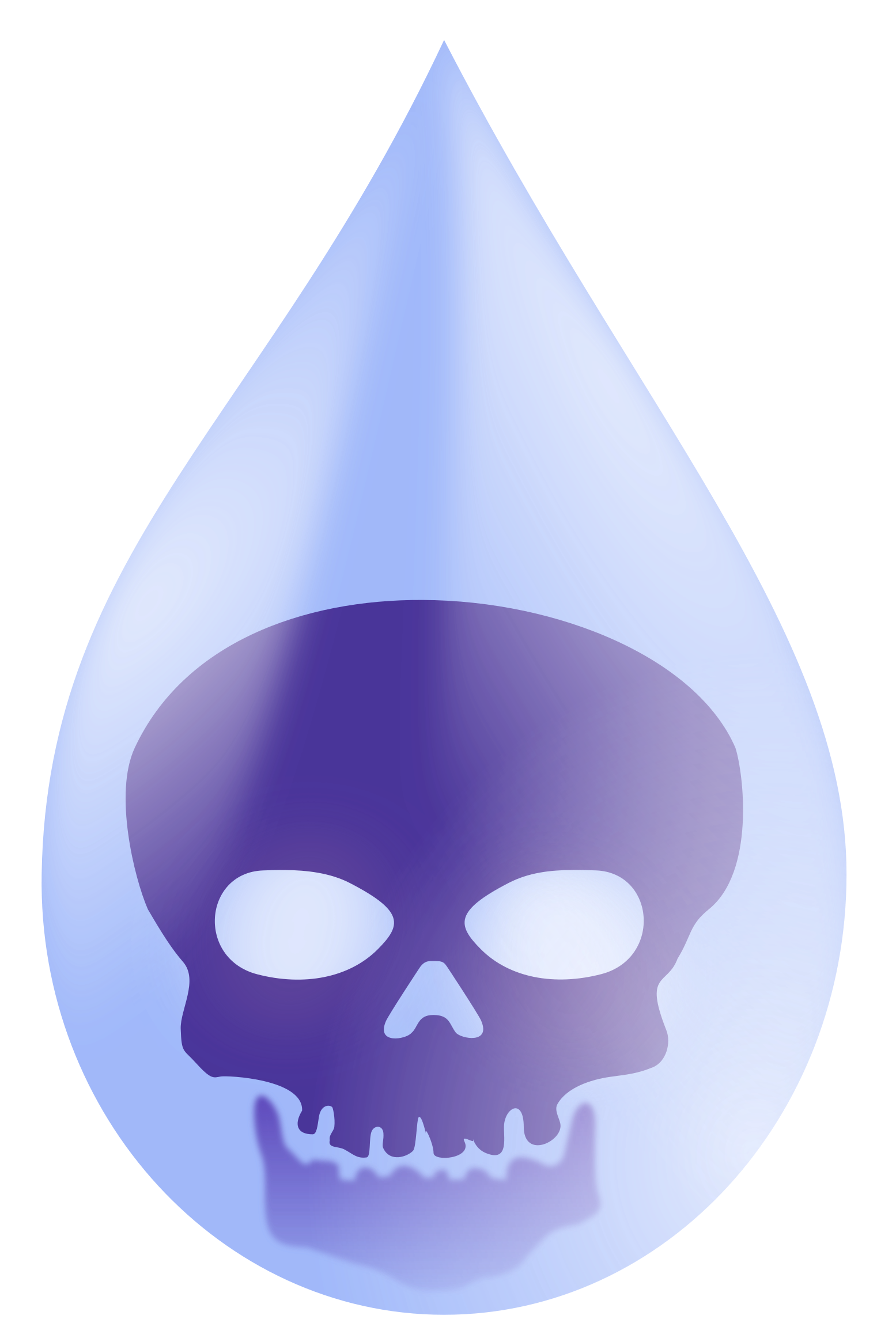 Toxic Water Clipart - Poison Water Clipart (1554x2400)