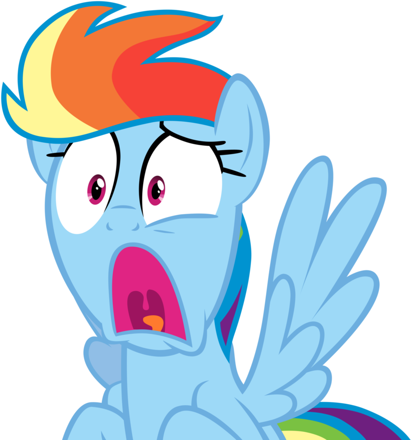 Joel Dickie On Twitter - Rainbow Dash (893x894)