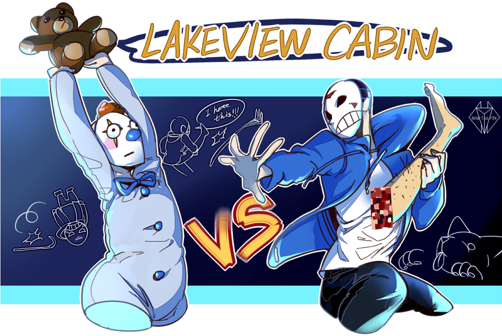 Lakeview Cabin Vs H2o Delirious By Ninetailfoxg - Babyface Lakeview Cabin (1000x736)
