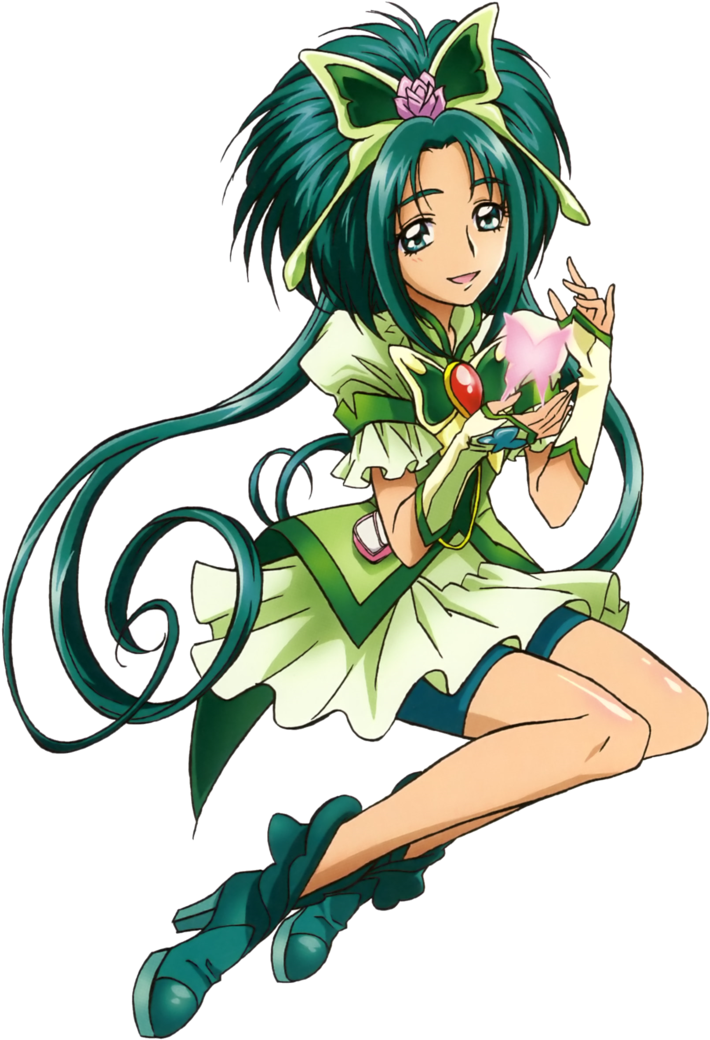Anime - Pretty Cure 5 Cure Mint (746x1070)