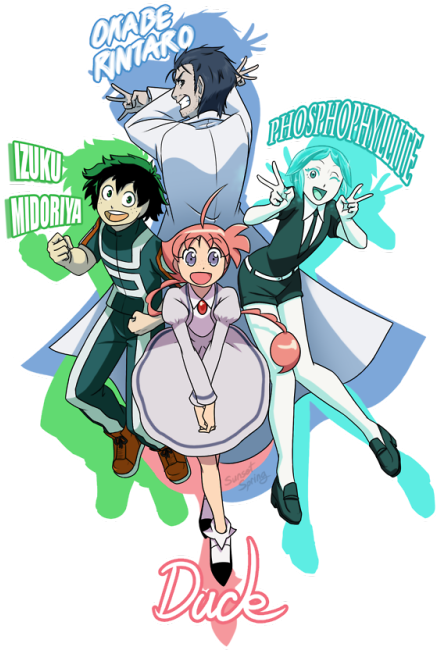 I Noticed That The Main Protags Of Anime Usually Aren't - Duck (500x667)