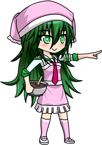 Baking Naomi [anime Gacha] By Lunimegames - Baking (427x600)