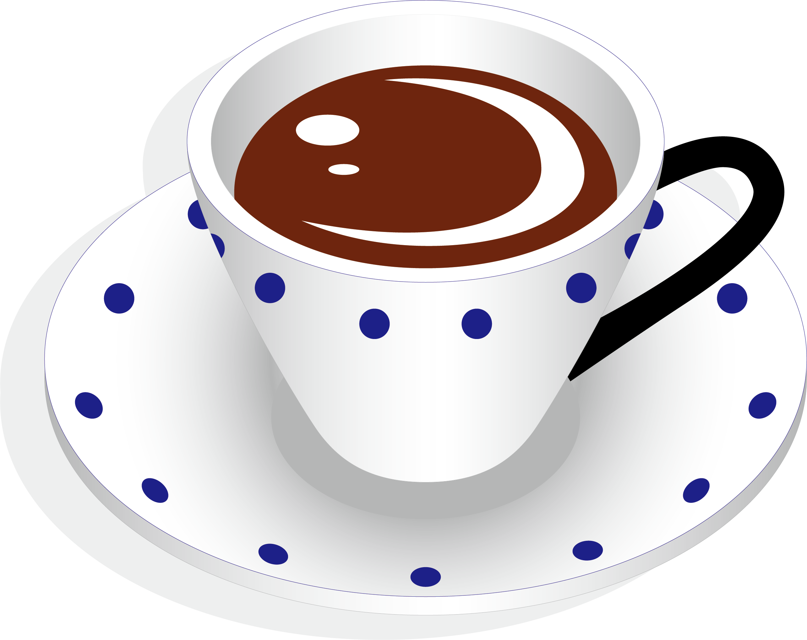 Coffee Teacup Cafe Clip Art - Coffee Teacup Cafe Clip Art (2569x2039)