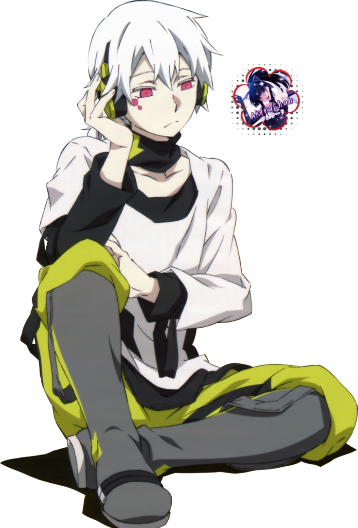 Anime, Personality Switch, Out Of Character, Pixiv - Mekaku City Actors Konoha (736x1086)