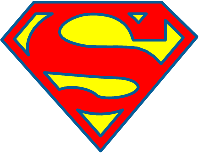 Inspirational Clipart Superman Superman Cape Clipart - Superman Logo Clipart (416x319)