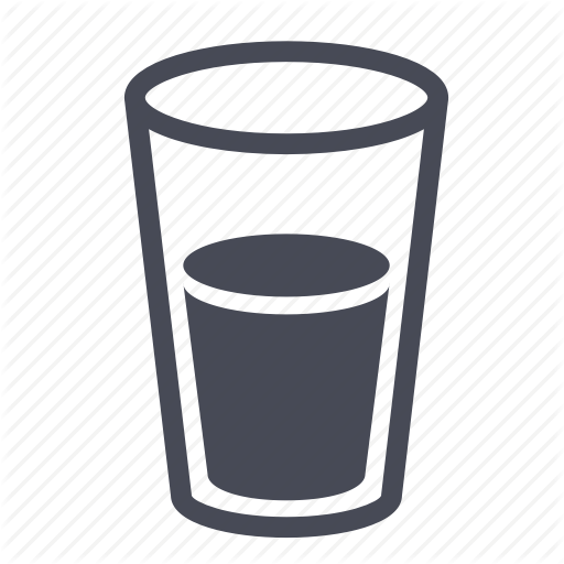 Glass Of Water Icon - Glass Of Water Icon (512x512)