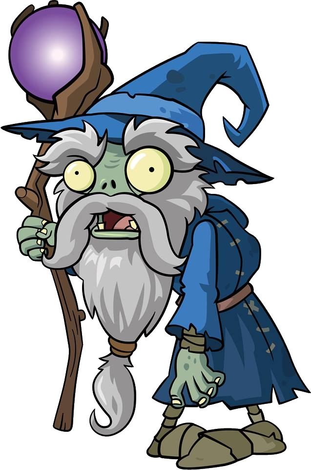 Wizard Zombie - Plant Vs Zombies 2 Zombies (637x960)