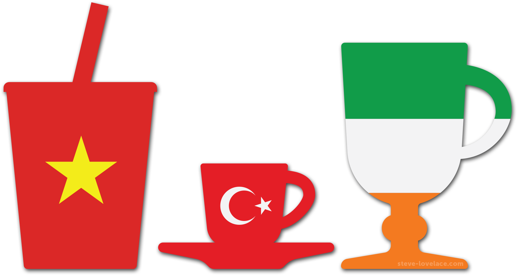 Vietnamese, Turkish And Irish Coffee - Vietnamese, Turkish And Irish Coffee (2100x1200)
