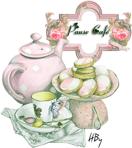 Coffee Break Pause Café Pink Rose - La Montana Hi Tea (472x531)