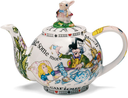 Alice In Wonderland Teapot Small - Alice In Wonderland Tea Pot (440x440)