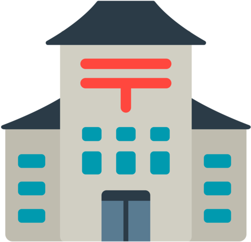Mozilla - Japan Post Office Clipart (512x512)